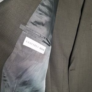 Men's 2 Piece Suit-Patterned-Geoffrey Beene